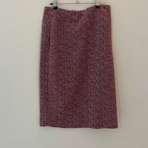 Knit pencil skirt